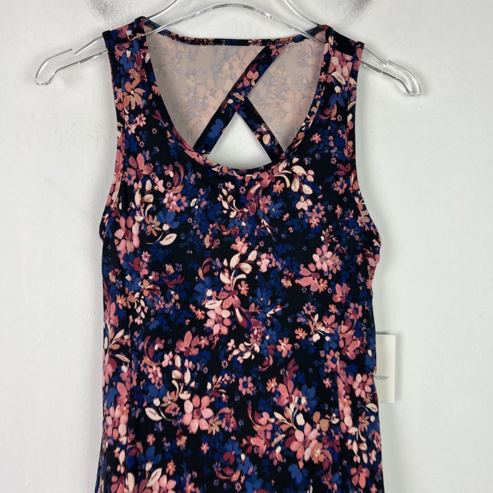 NWT Stitch Fix We Wander Floral Cutout Back Athletic Dress Mini Size Small S NEW - Picture 2 of 13